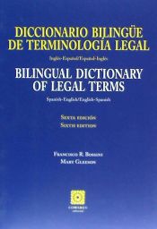 Portada de Diccionario bilingüe de terminología legal