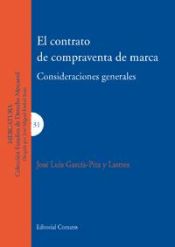 Portada de EL CONTRATO DE COMPRAVENTA DE MARCA