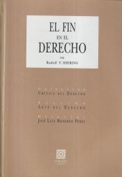 Portada de EL FIN EN EL DERECHO