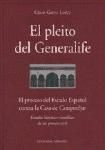 Portada de EL PLEITO DEL GENERALIFE