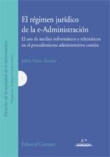 Portada de EL RÉGIMEN JURÍDICO DE LA E-ADMINISTRACIÓN