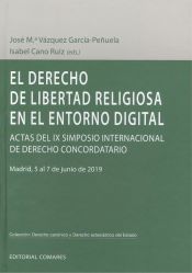 Portada de El derecho de libertad religiosa en el entorno digital