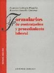 Portada de FORMULARIOS DE CONTRATACIÓN Y PROCEDIMIENTO LABORAL