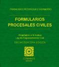 Portada de FORMULARIOS PROCESALES CIVILES