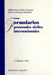 Portada de Formularios procesales civiles internacionales