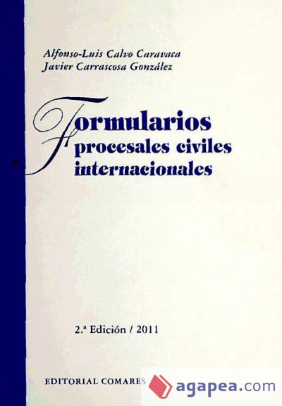 Formularios procesales civiles internacionales