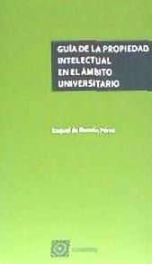 Portada de Guía de la Propiedad Intelectual en el ámbito universitario