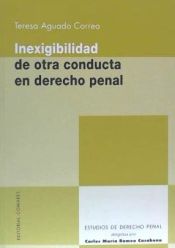 Portada de INEXIGIBILIDAD DE OTRA CONDUCTA EN DERECHO PENAL