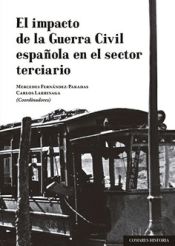 Portada de Impacto de la guerra civil española en el sector terciario