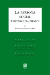 Portada de LA PERSONA SOCIAL. ESTUDIOS Y FRAGMENTOS