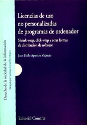 Portada de LICENCIAS DE USO NO PERSONALIZADAS DE PROGRAMAS DE ORDENADOR