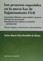 Portada de LOS PROCESOS ESPECIALES EN LA NUEVA LEY DE ENJUICIAMIENTO CIVIL