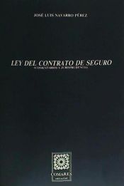 Portada de Ley del contrato de seguro