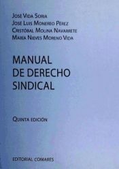Portada de MANUAL DE DERECHO SINDICAL