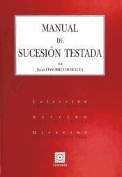 Portada de MANUAL DE SUCESIÓN TESTADA