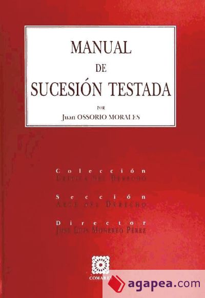 MANUAL DE SUCESIÓN TESTADA