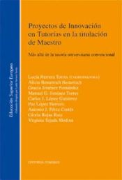 Portada de PROYECTOS DE INNOVACIÓN EN TUTORÍAS EN LA TITULACIÓN DE MAESTROS