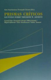 Portada de Prismas críticos: Lecturas sobre Theodor W. Adorno