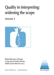 Portada de QUALITY IN INTERPRETING: WIDENING THE SCOPE. VOLUME 2