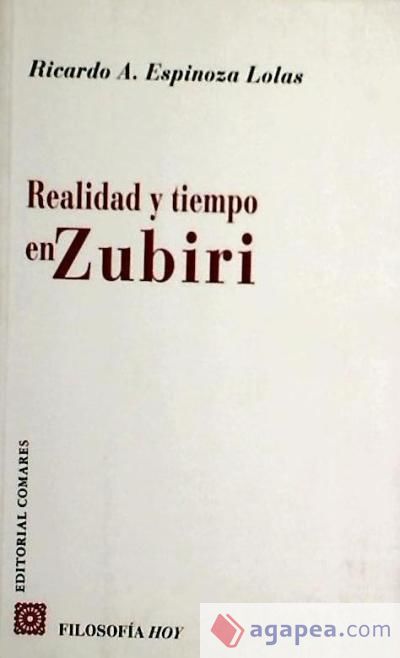 REALIDAD Y TIEMPO EN ZUBIRI