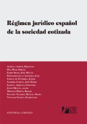 Portada de RÉGIMEN JURÍDICO ESPAÑOL DE LA SOCIEDAD COTIZADA