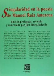 Portada de Singularidad en la poesía de Manuel Ruiz Amezcua