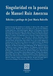 Portada de Singularidad en la poesía de Manuel Ruiz Amezcua