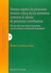 Portada de Sistema español de pensiones