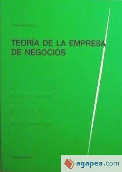 TEORÍA DE LA EMPRESA DE NEGOCIOS