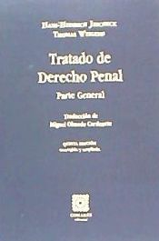 Portada de TRATADO DE DERECHO PENAL: PARTE GENERAL