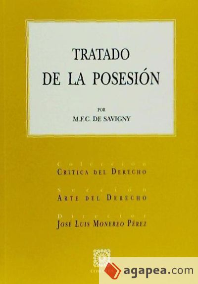 TRATADO DE LA POSESIÓN