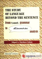 Portada de The study of language beyond the sentence
