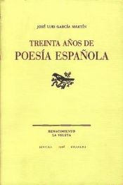 Portada de Treinta años de poesía española (1965-1995)