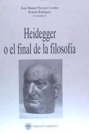 Portada de Heidegger o el final de la filosofía