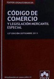 Portada de Código de comercio y legislación mercantil especial