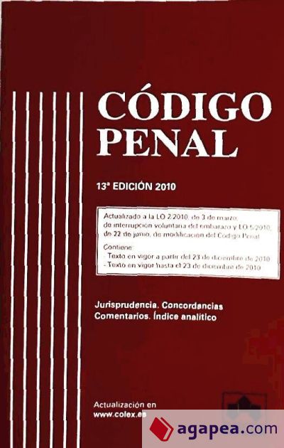 Codigo penal 13ª ed