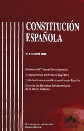 Portada de Constitucion española 5ª ed