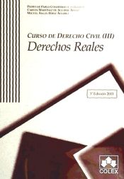 Portada de Curso de derecho civil iii 3ª ed.dchos reales