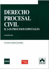 Portada de Derecho procesal civil II. Los procesos especiales