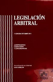 Portada de Legislacion arbitral 1ª ed