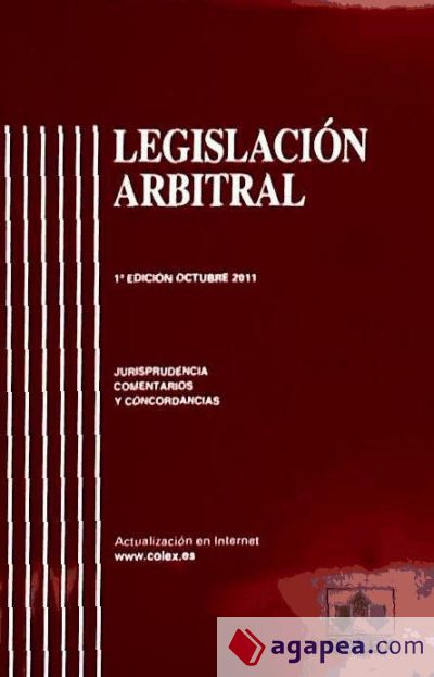 Legislacion arbitral 1ª ed