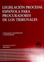 Portada de Legislacion proc.española para procuradores 1ª ed