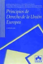 Portada de PRINCIPIOS DE DERECHO DE LA UNION EUROPEA
