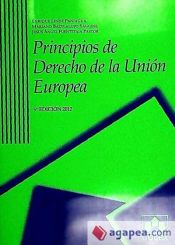 Portada de Principios de Derecho de la Unión Europea