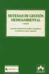 Portada de SISTEMAS DE GESTION MEDIOAMBIENTAL