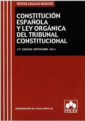 Portada de Constitucion española y tribunal constitucional