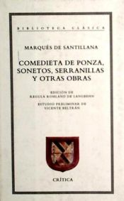 Portada de Comedieta de Ponza, sonetos, serranillas y otras obras