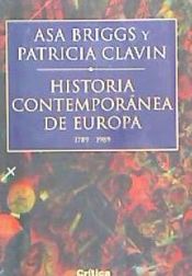 Portada de Historia Contempor&aacute;nea de Europa