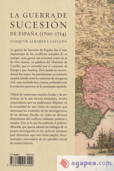 La guerra de Sucesión de España La guerra de Sucesión de España