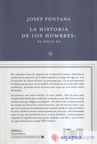 La historia de los hombres: el siglo XX